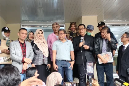 Akademisi Rocky Gerung menjalani pemeriksaan di Polda Metro Jaya