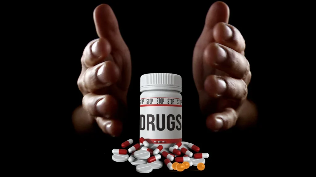 Ilustrasi obat terlarang.