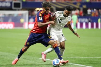 Laga Spanyol vs Arab Saudi di Piala Dunia 2026.