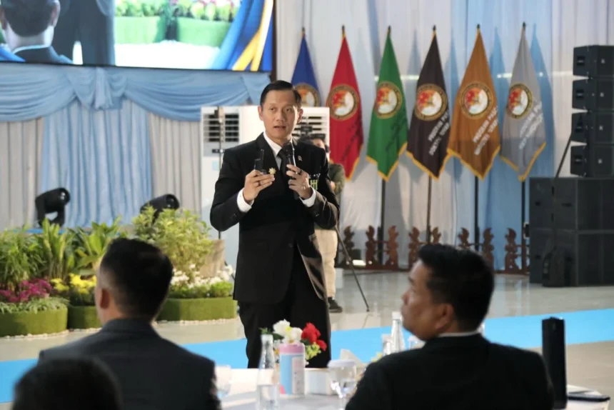 Menko Bidang Infrastruktur dan Pembangunan Kewilayahan, Agus Harimurti Yudhoyono.
