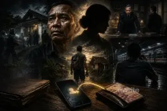 Ilustrasi transfer uang kepada Sutrimo.