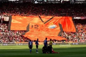 Pertandingan Persib vs Persija.
